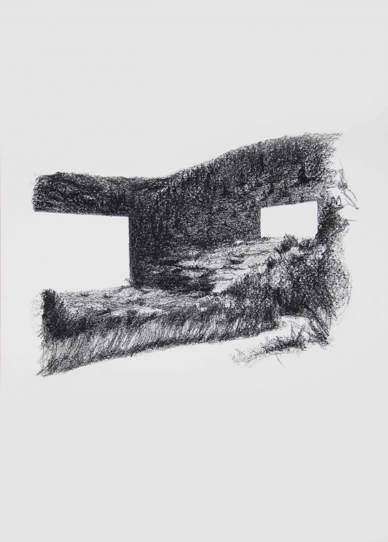 Lithographic pencil on paper
59,4 cm x 42 cm